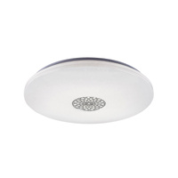 Plafond LED stropní svítidlo Smart 40W 3200lm 3000-6500K CCT RGB Timer Chrome Modern Ophelia Rabalux