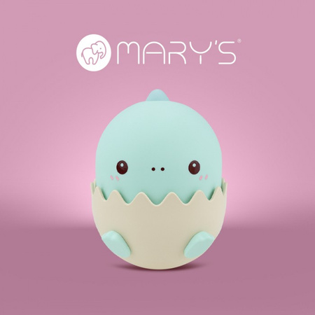 Dětské LED noční světlo 0,75 W 3000-4000K teplá a neutrální bílá + vícebarevné RGB dobíjecí 1200mAh modré BABY DINO MARY'S