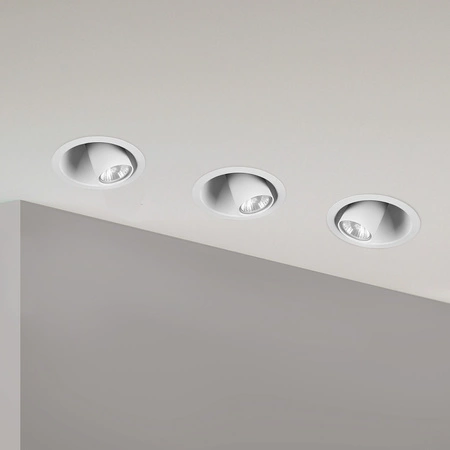 DOT 9378 Nowodvorski vestavná lampa Bílá GU10 Spot Movable Steel Minimalist