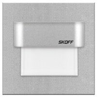 LED schodišťové svítidlo 0.8W modré 10V DC IP20 hliníkové TANGO Skoff