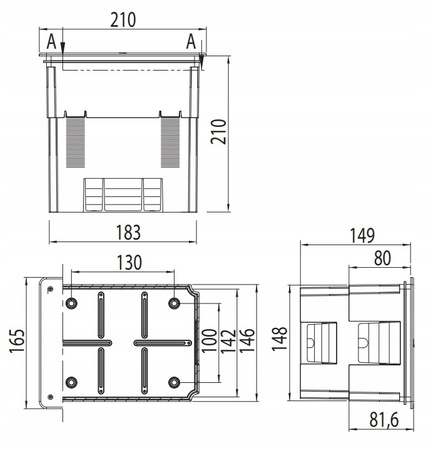 Nastavitelná Lightning Connector Box R.8147 PAWBOL