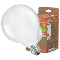 LED žárovka G95 Sphere E27 5W = 75W 1055lm 4000K Neutrální 330° vlákno CLASSIC ENERGETICKÁ ÚSPORNOST Osram