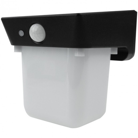 LED solární zahradní lampa Fasádní nástěnná lampa 4000K IP54 Senzor pohybu a soumraku