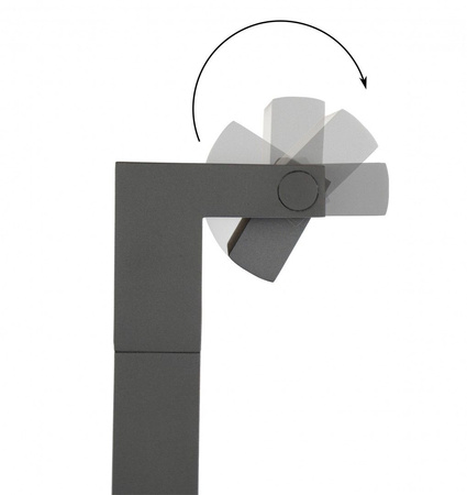 Venkovní stojící zahradní lampa LED POST Rota RT-780 10W 720lm 4000K Neutrální bila 58cm Su-Ma