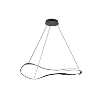 Stropní závěsné svítidlo LED 40W 4000K černá Moderní Mirossi Rabalux