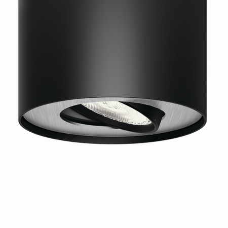 Povrchové svítidlo LED PHASE 6,5W 2700K Stmívatelné Pohyblivé černé PHILIPS