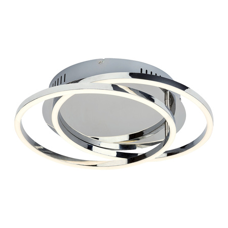LED svítidlo pro vestavbu 30W 2400lm 4000K chrom Moderní Selena Rabalux