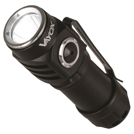 LED čelovka kapesní svítilna USB dobíjecí ruční 500lm VA0033 VAYOX