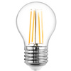 Žárovka LED BALL FILAMENT E27 4W = 40W 2700K Teplá bílá stmívatelná 3-stupňová Kobi