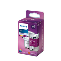 Halogenová LED žárovka GU10 PAR16 4.6W = 50W 390lm 4000K Neutrální bila 36° PHILIPS