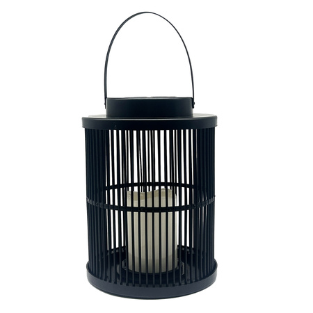 Solární lucerna Zahradní LED závěsná dekorativní IP44 1800K teplá 25cm