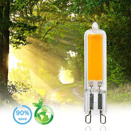 Žárovka LED G9, KAPSLE 5W = 50W 560lm 3000K Teplá bílá 360° LUMILED