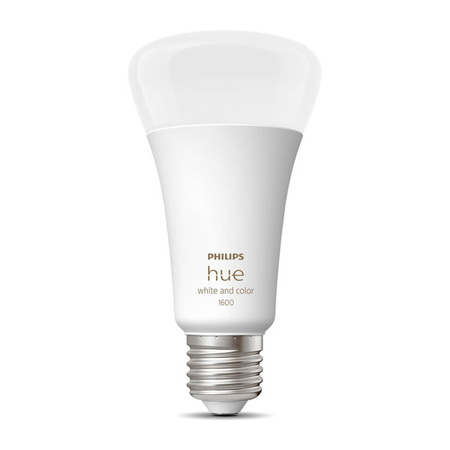 LED žárovka E27 A67 13,5W CCT RGB PHILIPS HUE White & COLOR Ambiance Bluetooth Zigbee