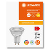 LED žárovka GU10 3.7W = 35W 230lm 2700K Teplá bílá 36° CRI90 Stmívatelné sklo LEDVANCE Superior