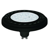 LENS 9343 GU10 ES111 LED žárovka 9W 810lm 3000K Teplá bílá Black 30° Nowodvorski