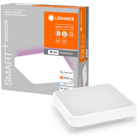 LED stropní svítidlo ORBIS DOWNLIGHT 28W 2800lm CCT RGB 35cm SMART+ WIFI LEDVANCE