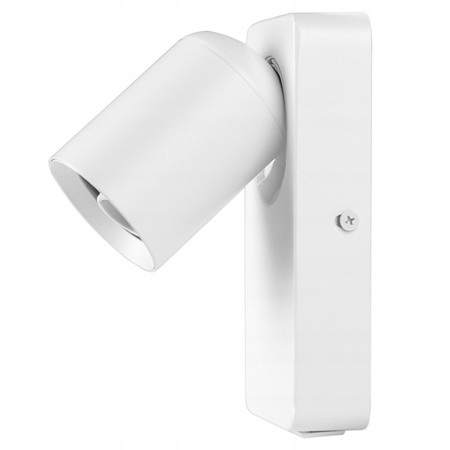 Nástěnná povrchová lampa na čtení GU10 USB bílá matná Timo Masterled