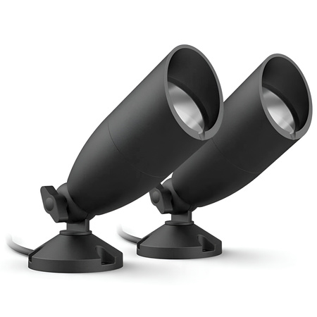 2x LED zahradní venkovní reflektor 10W RGB SMART WiFi WiZ