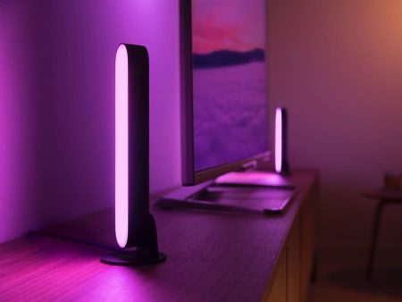 Philips HUE stolní lampa Play Black + napájecí adaptér 78201/30/P7