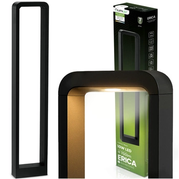 Venkovní zahradní lampa 10W, LED sloupek 80cm ERICA LUMILED