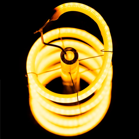 3x Dekorativní Kulatá Žárovka LED E27, G95 6W = 50W 420lm 2200K Teplá bílá 360° Filament Globe Smokey LUMILED