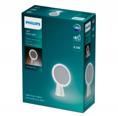 LED 4,5W CCT stmívatelná stolní lampa USB bílá PHILIPS