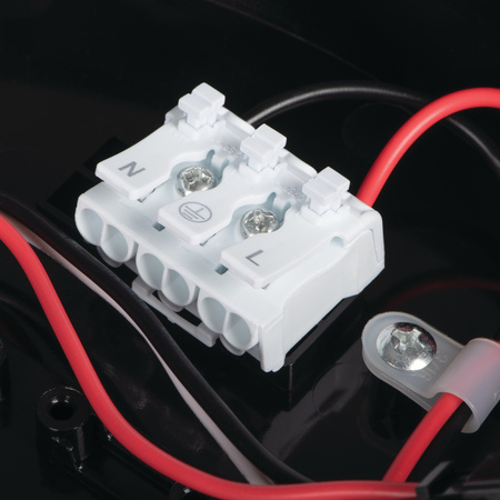 Stropní LED svítidlo 20W 2560lm CCT IP65 Povrchová montáž Černá DABER KANLUX