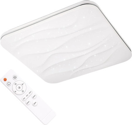 LED stropní svítidlo Desert B040 36W 4320lm 2700-6500K 43cm GOLDLUX (Polux) + dálkové ovládání