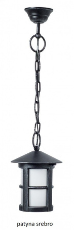 Venkovní závěsná LED zahradní lampa CORDOBA K 1018/1/T E27 Su-Ma