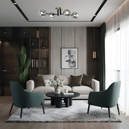 Stropní dekorativní svítidlo E14 Gold Black Elegance Kobi