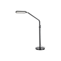 Stolní noční lampa 13W 790lm 3000-6000K CCT Stmívatelný časovač černá Moderní Draco Rabalux
