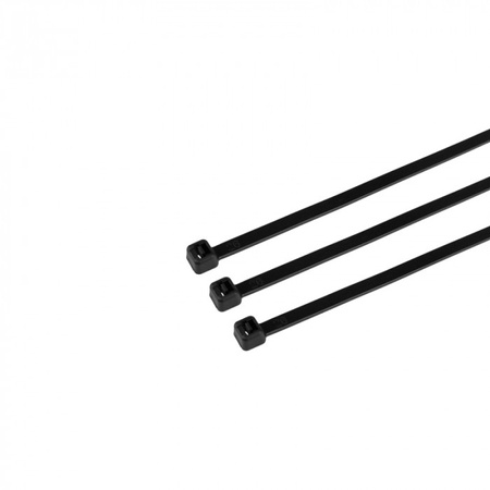 Stahovací pásky 3,6x350 mm černé UV TRIPERS PREMIUM OKP-36350B .MORE 100 ks.