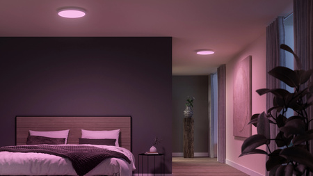 Plafond LED stropní svítidlo pro povrchovou montáž 40W 2850lm IP20 Bílá a barevná Ambiance RGB + TW White 39,5cm Smart SMART Zigbee Bluetooth Surimu Philips HUE