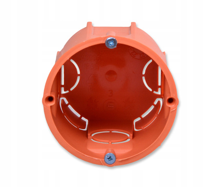 Hluboká instalační krabice pod omítku se šrouby PK60 PAWBOL