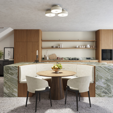 LED stropní svítidlo 4x E27 béžová OMIQ Crimson SL.1679 Sollux