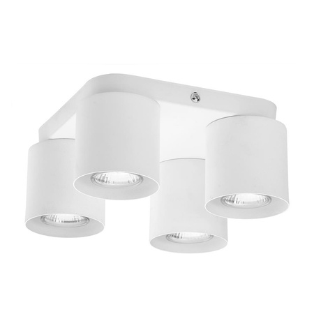 VICO WHITE Spot White Modern 4xGU10 3408 TK Lighting stropní svítidlo pro povrchovou montáž