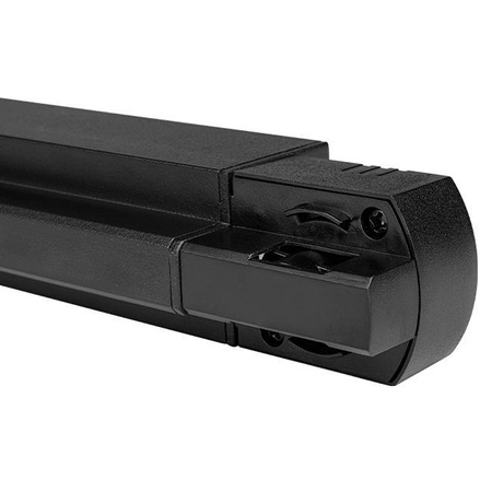 LED páskové světlo Hliníkový pásek 1fázový 30W 1200lm 4000K černý