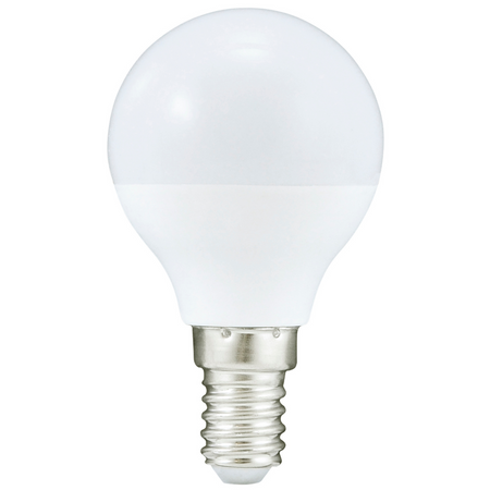 LED žárovka G45 E14 3W 250lm 3000K Warm 130° Sanico Goldlux