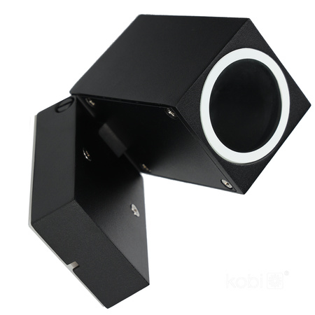 Zahradní venkovní nástěnné svítidlo GU10 IP44 Black Quazar Kobi