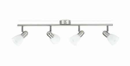 Stropní svítidlo BURLAP 4x nástěnné svítidlo E14 PHILIPS s pevným reflektorem