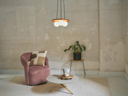 Dekor G9 Brown Clay Dekor Stropní závěsná lampa Ledvance