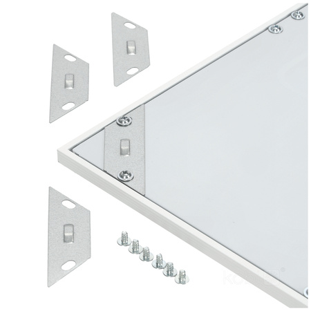 Povrchový LED panel 40W 4000lm 4000K 120° neutrální kofferová bílá 60x60cm Davro Kobi