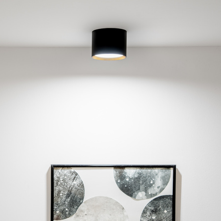 Povrchové svítidlo HALOGEN SUNLA Tuba Gx53 LED Spot nástěnné svítidlo Waltz Black and Gold LUMILED