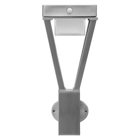 Nástěnné svítidlo solární nástěnné fasádní svítidlo 6W 550lm 3000K Pohybový senzor Endura STYLE SOL WALL šedá LEDVANCE