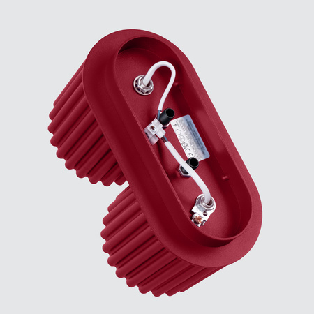 Povrchová montáž 2x GU10 hliníková burgundská Aura Deep Space SL.1820 Sollux