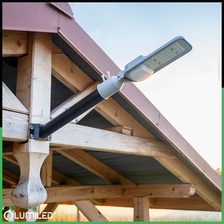 LED pouliční svítidlo LUXOS2 Průmyslové silniční svítidlo 50W 7000lm 4000K IP65 ALS LUMILED