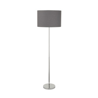 HOTEL 9300 Nowodvorski Stojací lampa šedá E27 Materiál+ocel Minimalistický