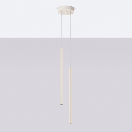 Stropní závěsné svítidlo Tuba Spot 2x G9 Beige Pastelo Ocean Green SL.1513 Sollux