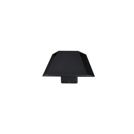 Zahradní lampa Venkovní nástěnná lampa TRIANGLES LED 8142 2x5W 3000K IP54 Černá Nowodvorski