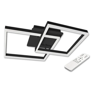 LED lustrová stropní lampa 70W CCT GALAXIS HERCULES černá + dálkové ovládání